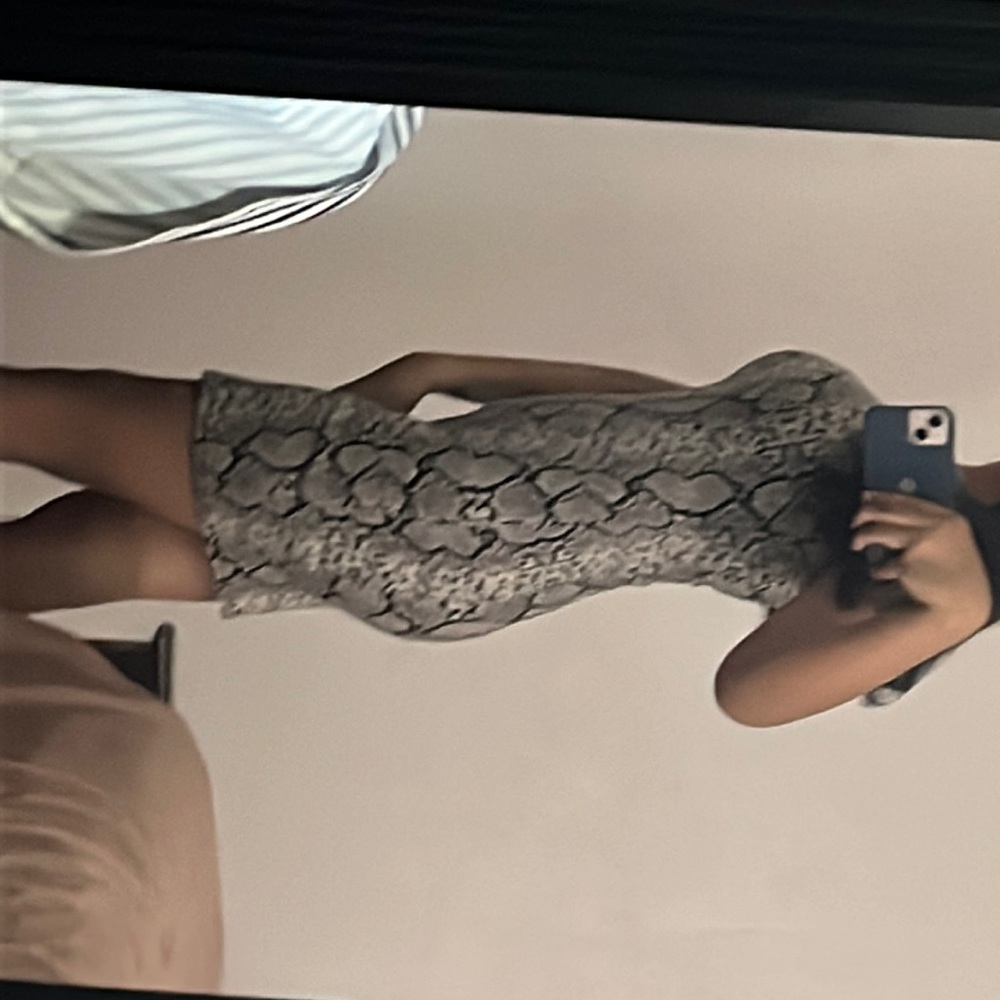 Everly June Cotton Reptile Print Dress